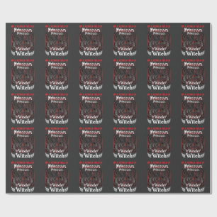 Prinzessinnen werden Hexen Halloween Schloss Kesse Geschenkpapier