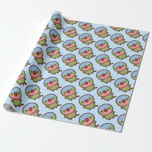 Prinzessinnenpapagei Geschenkpapier
