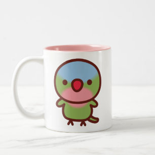 Prinzessinnenpapagei Zweifarbige Tasse
