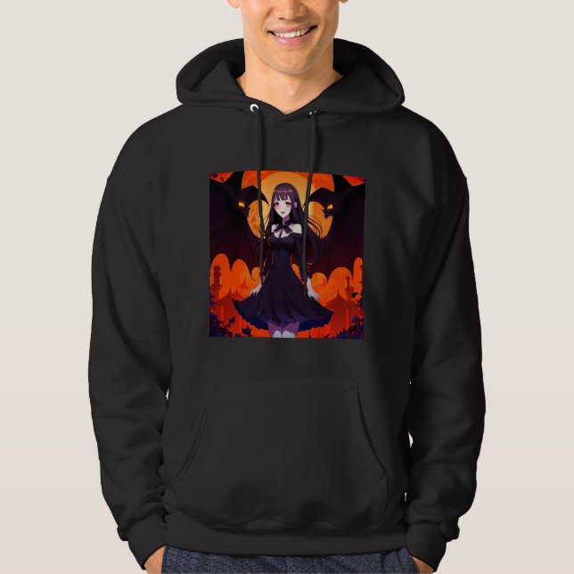 PRINZESVAMPIRE VON BATEN - GOTHISCH HOODIE (Vorderseite)