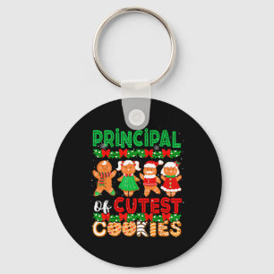 Prinzip Niedlicher Kekse Weihnachtsgebäck Schlüsselanhänger