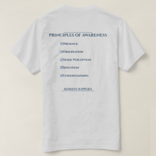 Prinzipien des Bewusstseins T-Shirt