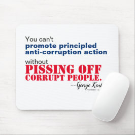 Prinzipiengeleitete Korruptionsbekämpfung ohne Abs Mousepad