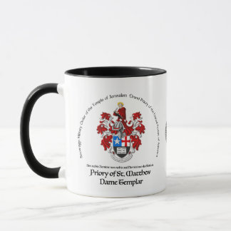 Priorat von St. Matthew/SMOTJ Dame Templar Tasse