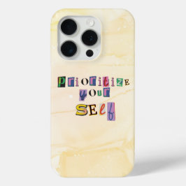 Priorisiere dich selbst Case-Mate iPhone hülle