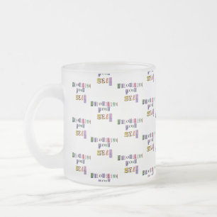 Priorisiere dich selbst mattglastasse