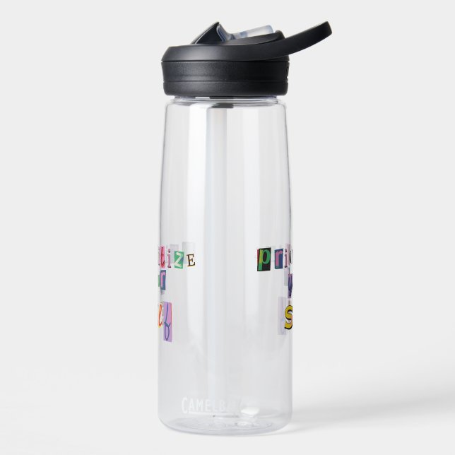 Priorisiere dich selbst trinkflasche (Links)