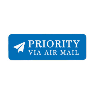 PRIORITÄT ÜBER LUFTMAIL 紙 飛 機 PapierflugzeugOrigam