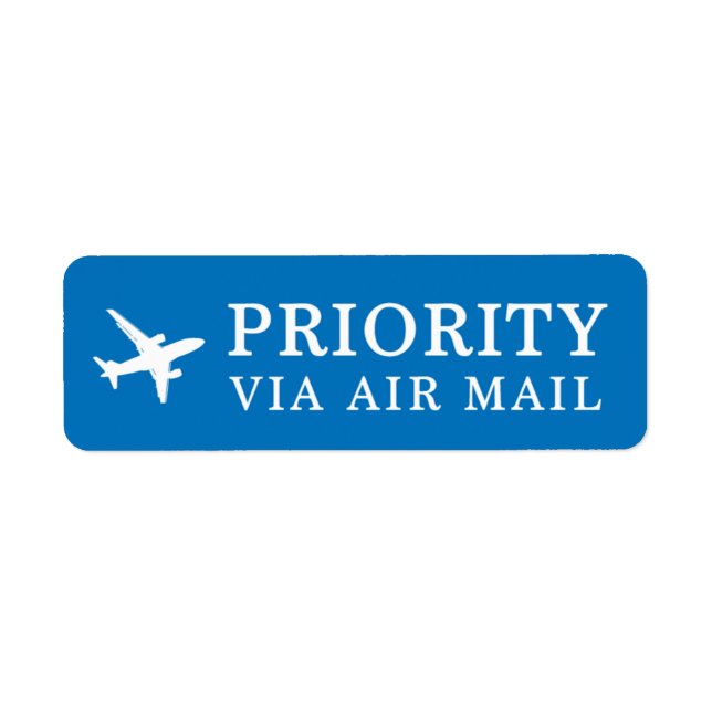 PRIORITÄT ÜBER LUFTMAIL 飛 行 Flugzeug ラ ル 機 (Vorne)