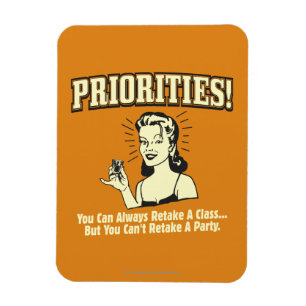 Prioritäten: Sie können eine Klasse immer wieder z Magnet