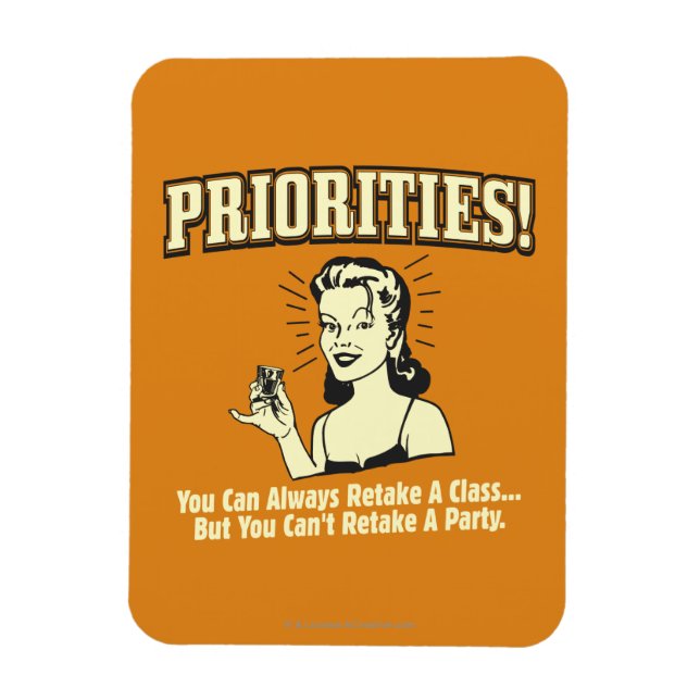 Prioritäten: Sie können eine Klasse immer wieder z Magnet (Vertikal)