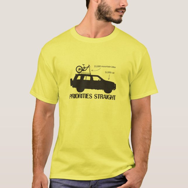 Prioritäten T-Shirt (Vorderseite)