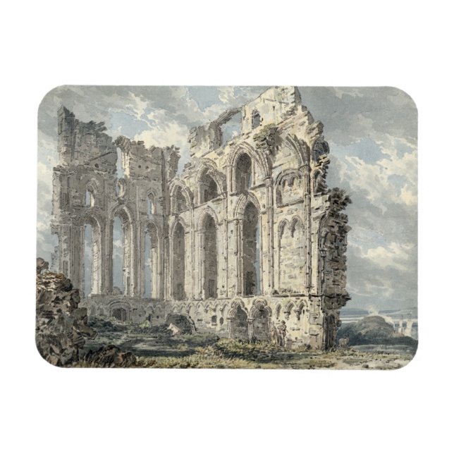 Priory, Northumberland, c.1792-93 (w/c Magnet (Horizontal)