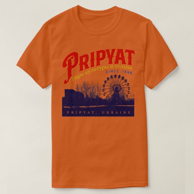 Pripyat Vergnügungspark T-Shirt (Design vorne)