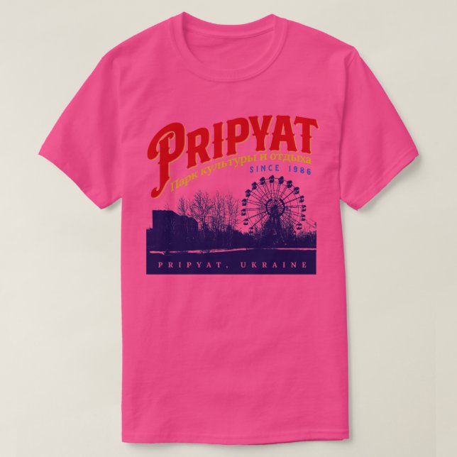 Pripyat Vergnügungspark T-Shirt (Design vorne)