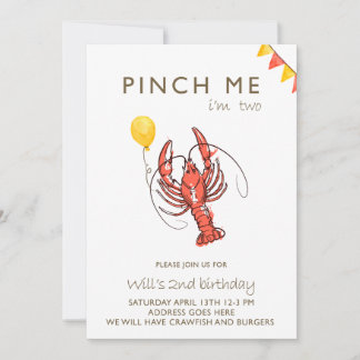 Prise mir Crawfish Party Einladung