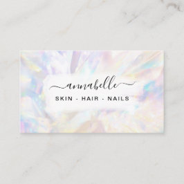 *~* Prism AP26 OPAL QR Crystal Rainbow Ethereal Visitenkarte