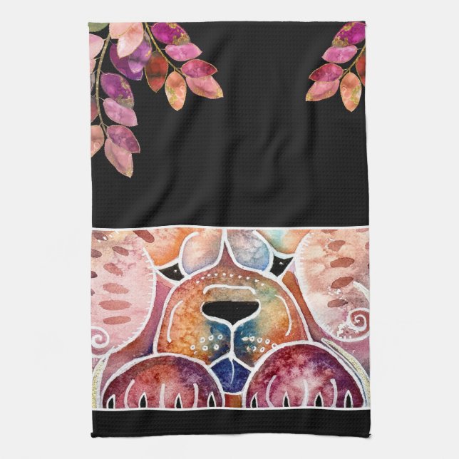 PRISM Chow Hund Geschirrtuch (Vertikal)