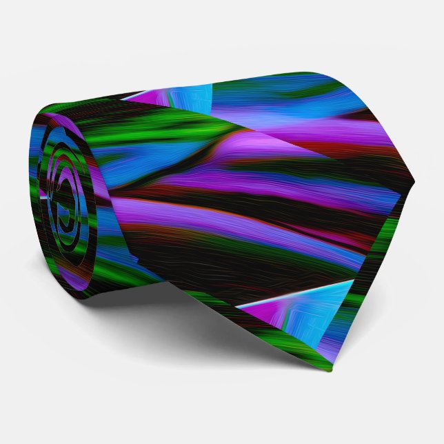 Prism Edge Art Krawatte (Gerollt)