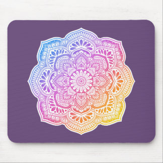 Prism Flower Mandala Mousepad