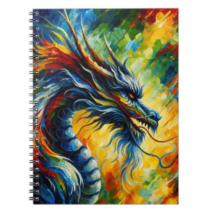 Prism Fury Dragon Notizbuch Notizblock