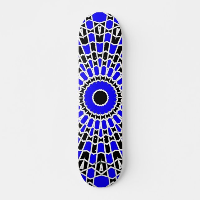 Prism Mandala ( Blau ) Skateboard (Vorne)