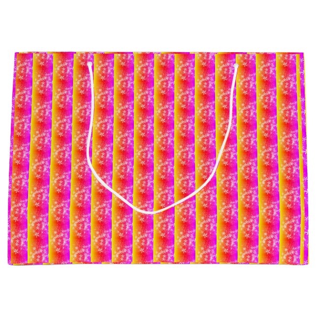 "Prism-Muster" Geschenktasche Große Geschenktüte (Vorderseite)