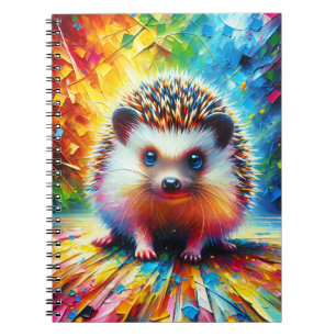 Prism Puff Igel Notizbuch Notizblock