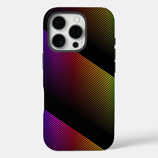 Prism Stripes Case-Mate iPhone Hülle (Rückseite)