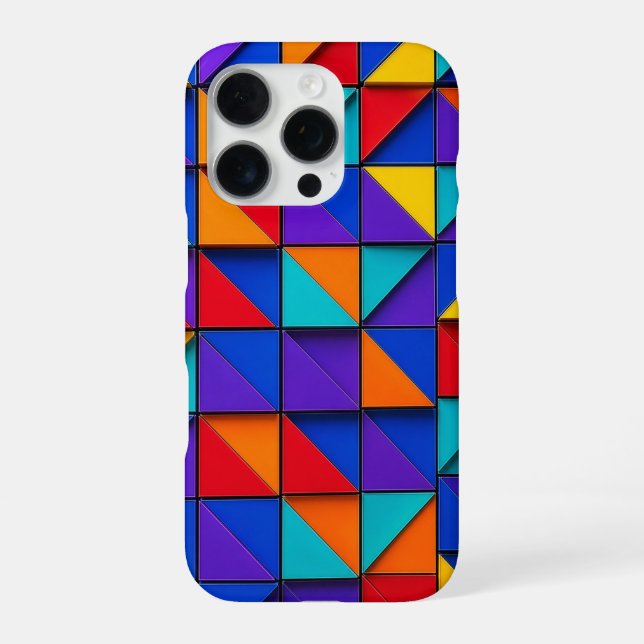 Prism Tile iPhone Hülle (Rückseite)