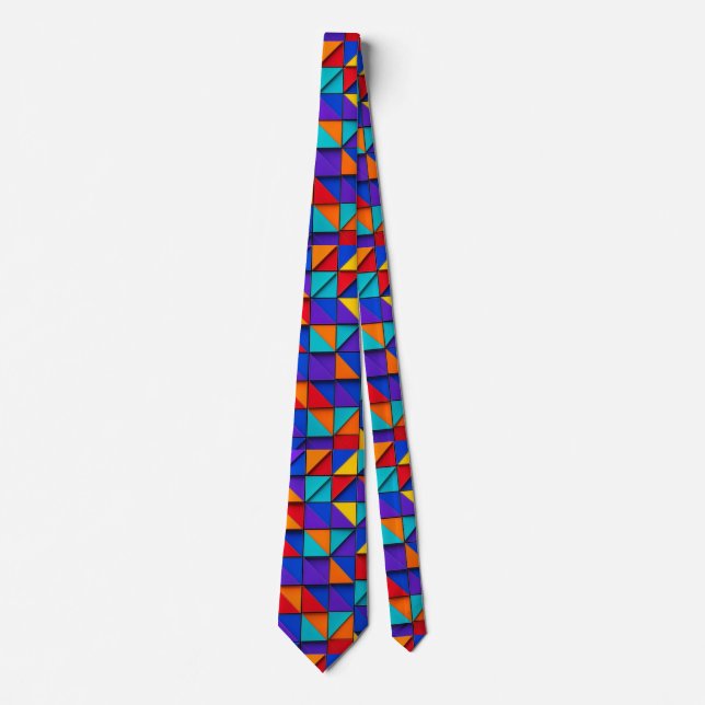 Prism Tile Krawatte (Vorderseite)