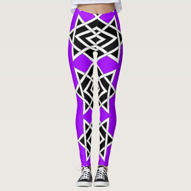 Prisma (lila) leggings (Vorderseite)