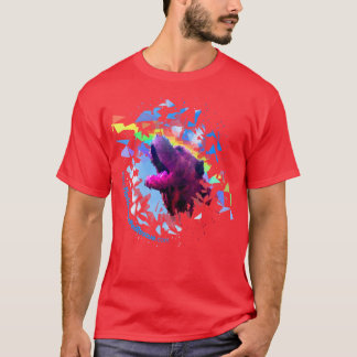 Prisma Pei T-Shirt Rot