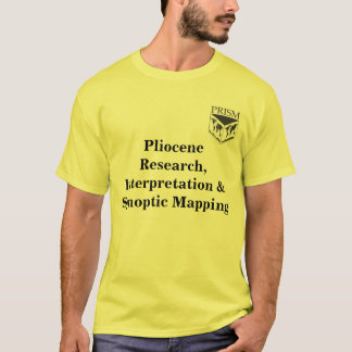 Prisma, Pliozänforschung, Interpretation u. Syno… T-Shirt