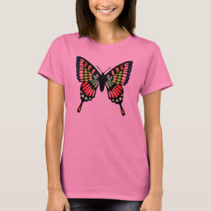 Prisma-Schmetterling T-Shirt