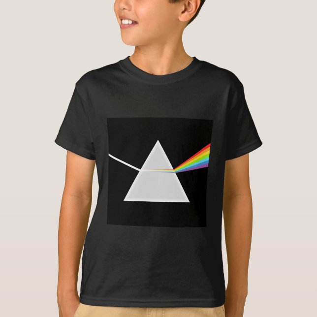 Prisma-zerstreuenlicht in ROYGBIV T-Shirt (Vorderseite)