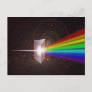 Prismafarbspektrum Postkarte
