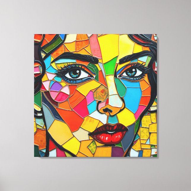 “Prismara” - Fragments of Her Flame Leinwanddruck (Vorderseite)