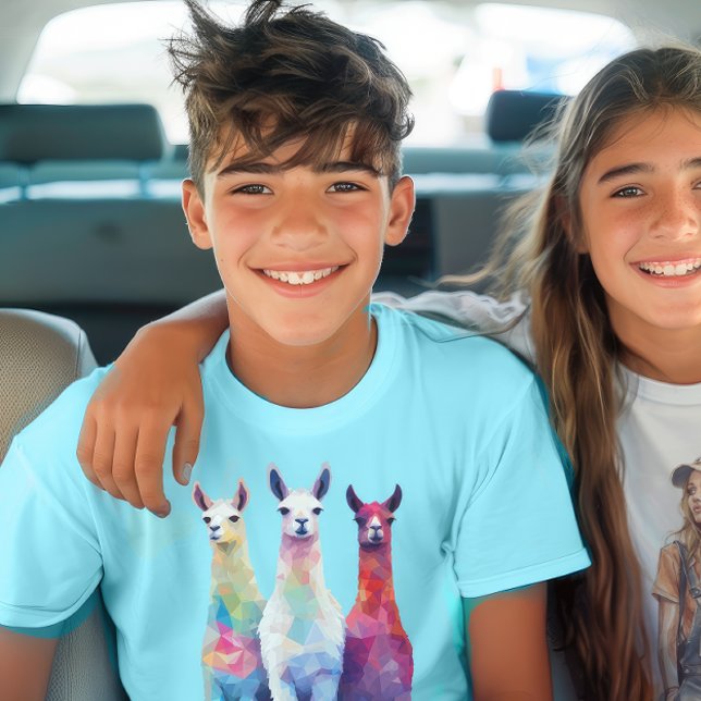 Prismatic Llamas T-Shirt (Von Creator hochgeladen)