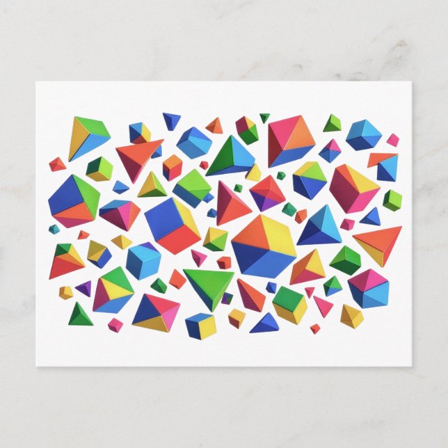 Prismatic Scatter Postkarte (Vorderseite)