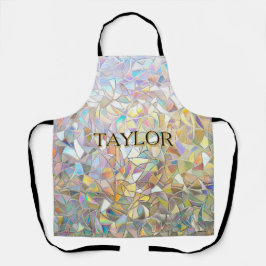 Prismatic Stained Glass Effect - Rainbow Prismatic Schürze