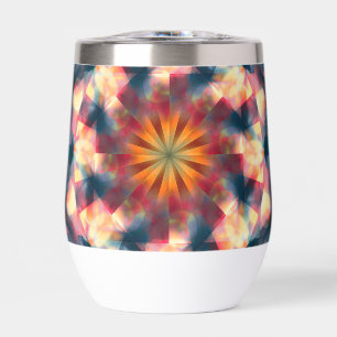 Prismatisch Kaleidoskopisch Psychedelisch Mandala