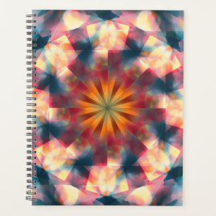 Prismatisch Kaleidoskopisch Psychedelisch Mandala Planer