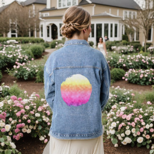 Prismatische Dämmerung Jeansjacke