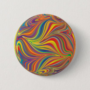 Prismatische Regenbogenschaltflächen - Hypnotische Button