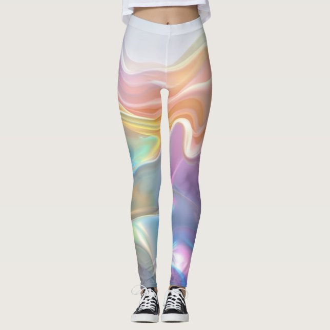 Prismatische Unterströmung Leggings (Vorderseite)