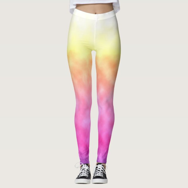 Prismatischer Abend Leggings (Vorderseite)