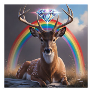Prismatischer Antler Fotodruck