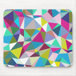 Prismatischer dreieckiger Hintergrund Mousepad