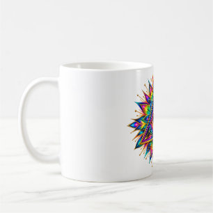 Prismatischer Sonnenstrahl-Augen-Kaffeebecher Kaffeetasse